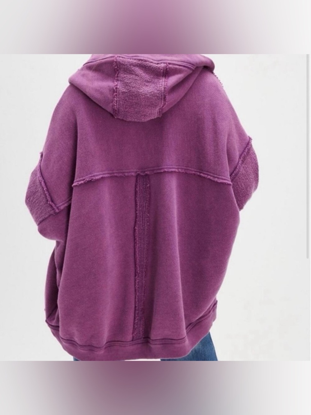 Free People We the Free Forever Young Cardigan Purple Medium - Picture 2 of 9